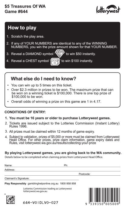 lotterywest wa gov au|lotterywest check ticket online.
